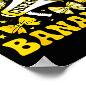 Go Cheer Bananas School Srts Fan Team Srit Name Poster (Hoek)