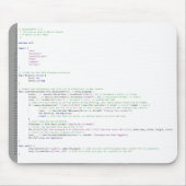 Go Code Mousepad Muismat (Voorkant)