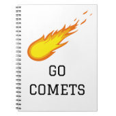 Go Comets Notitieboek (Voorkant)