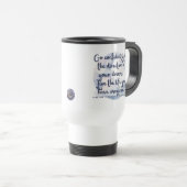 Go confidently travel mug reisbeker (Voorkant rechts)