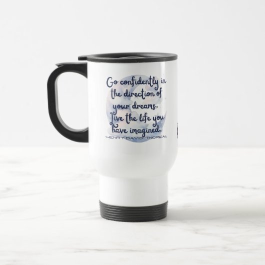 Go confidently travel mug reisbeker (Links)