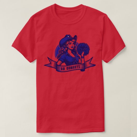 Go Cowboys T-shirt (Design voorkant)