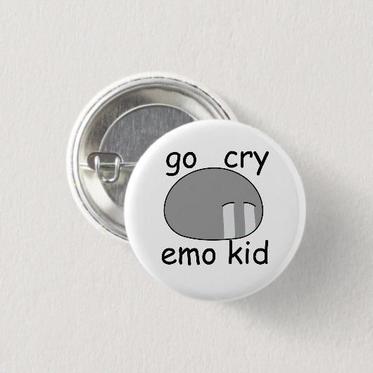 Go Cry Emo Kind Dango Button (Voorkant /achterkant)