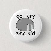 Go Cry Emo Kind Dango Button (Voorkant)