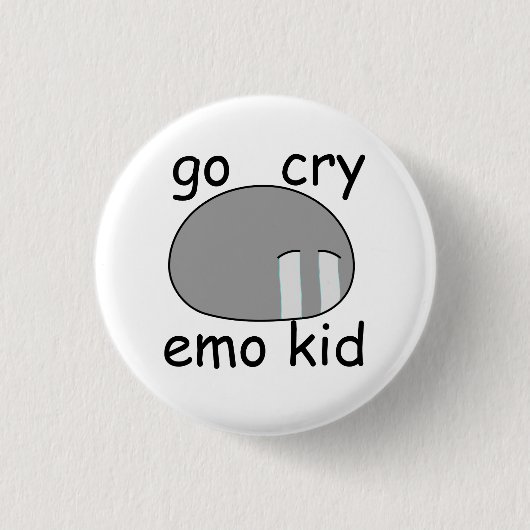 Go Cry Emo Kind Dango Button (Voorkant)