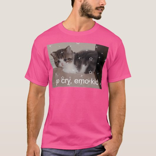 Go Cry Emo Kind T-shirt (Voorkant)