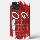 Go Cutie Hoesje-Mate iPhone Case Case (Achterkant)
