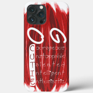 Go Cutie Hoesje-Mate iPhone Case Case