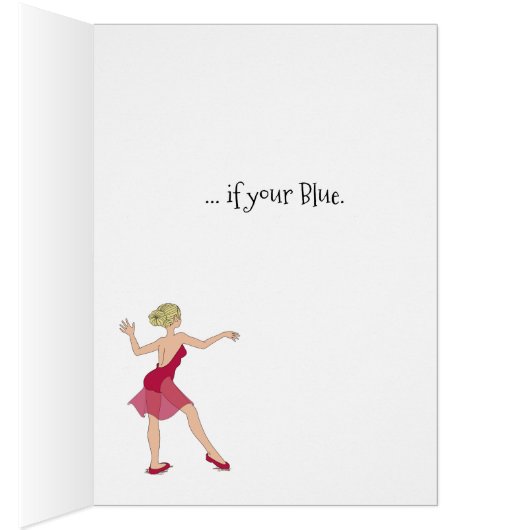 Go Dance Friendship Kaart (Binnen (Rechts))