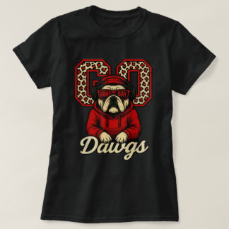 Go Dawgs Bulldog Hoodie Game Day Shirt
