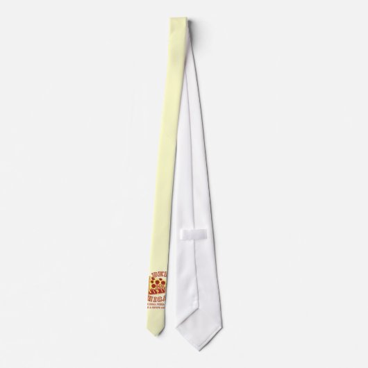 Go Deep Chicago stijl pizza Stropdas (Achterkant)