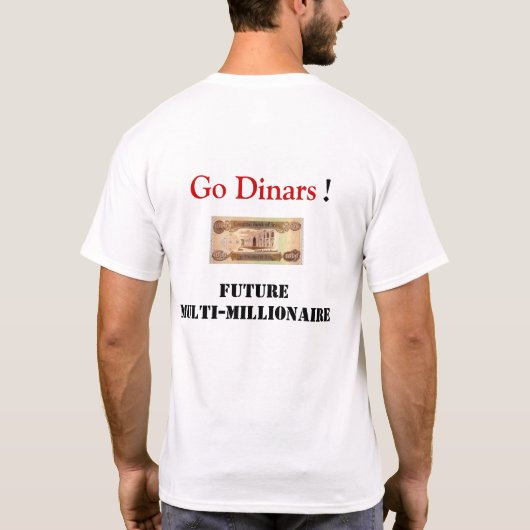 Go Dinars T-shirt (Achterkant)