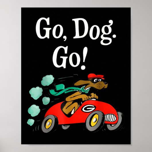 Go Dog Go Kostuum Poster (Voorkant)