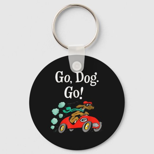 Go Dog Go Kostuum Sleutelhanger (Voorkant)