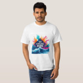 Go Explore More T-Shirt | Adventure Burst Motivati (Voorkant volledig)