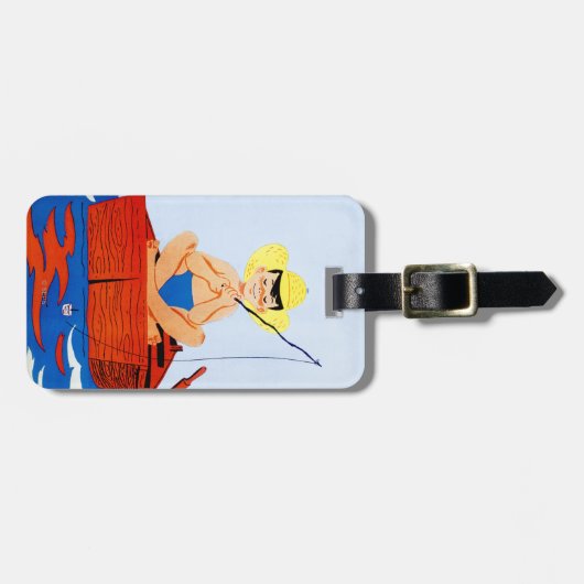 Go Fish Bagagelabel (Voorkant horizontaal)