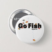 Go Fish Button (Voorkant /achterkant)