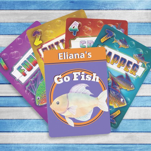 Go Fish Fun Bright Kinder Kaart spel voor kinderen