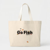 Go Fish Grote Tote Bag (Voorkant)