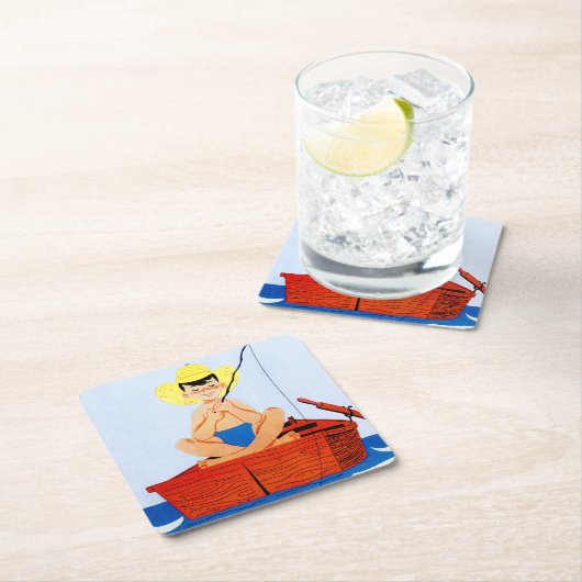 Go Fish Kartonnen Onderzetters (Insitu)