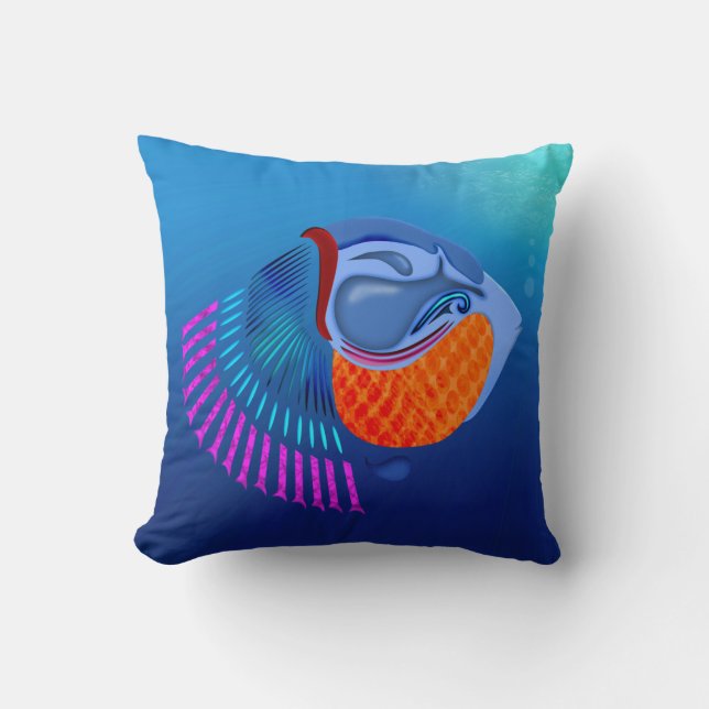 Go Fish Kussen (Voorkant)