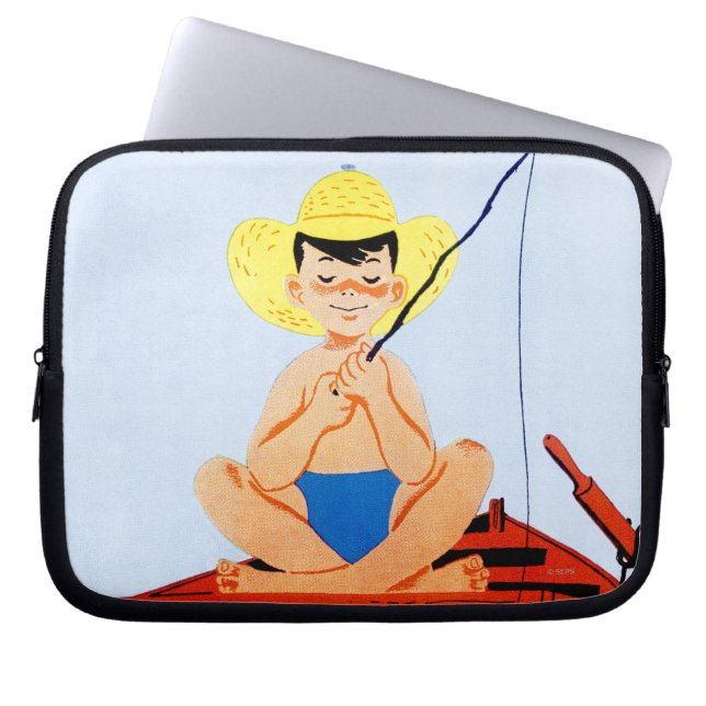 Go Fish Laptop Sleeve (Voorkant)