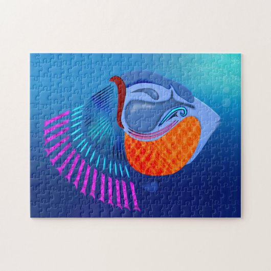 Go Fish Legpuzzel (Horizontaal)