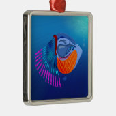 Go Fish Metalen Ornament (Rechts)
