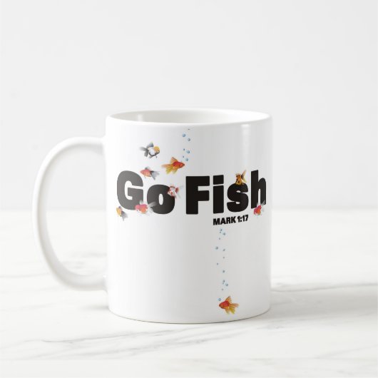 Go Fish-Mok Koffiemok (Links)