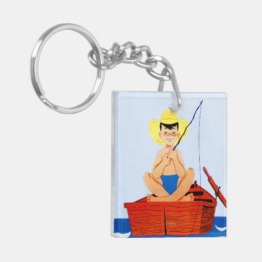 Go Fish Sleutelhanger (Voorkant Links)
