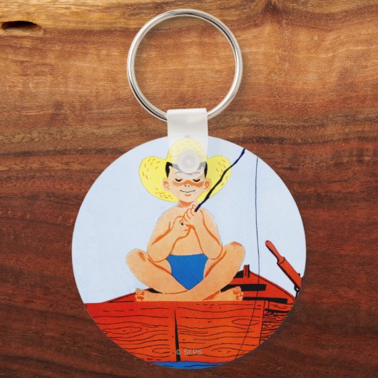 Go Fish Sleutelhanger (Voorkant)