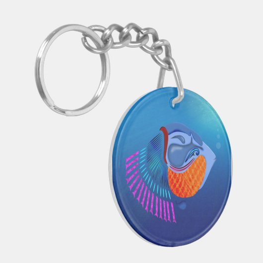 Go Fish Sleutelhanger (Voorkant Links)