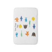 Go Fish_Some Things Fishy_unieke soorten Badmat (Voorkant Verticaal)