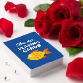 Go Fish speelkaarten gepersonaliseerd met de naam  (Insitu (Valentijn))