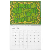 Go For It! Groovy Lettering Calendar Kalender (Mar 2026)