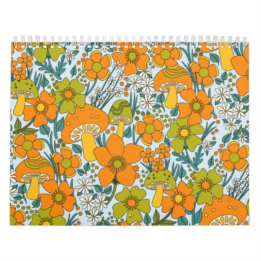 Go For It! Groovy Lettering Calendar Kalender (Hoes)