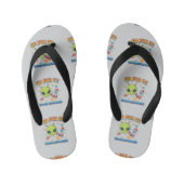 "Go For It!" Space Explorer Kinder Teenslippers (Voetbed)
