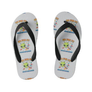 "Go For It!" Space Explorer Kinder Teenslippers