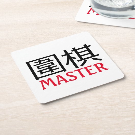 Go (game) Master Kartonnen Onderzetters (Schuin)