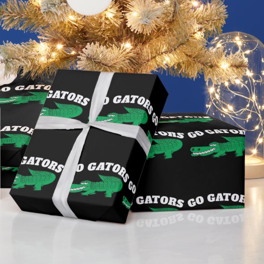 GO GATORS ALLIGATOR  CADEAUPAPIER (Feestdagen)