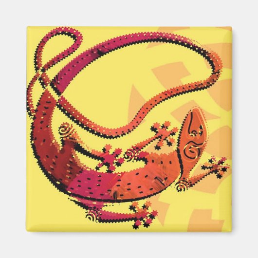 GO GECKO MAGNEET (Voorkant)