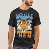 Go Get Them Tiger Head T-shirt (Voorkant)