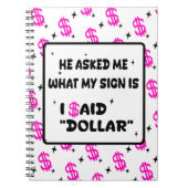 Go Getter's Horascope Notitieboek (Voorkant)