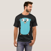 Go Gĭ Gopher T-shirt (Voorkant volledig)