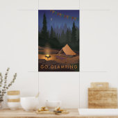 Go Glamping Travel Poster (Keuken)
