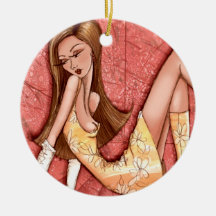 Go-Go Girl Mode Decoratie Originele Kunst