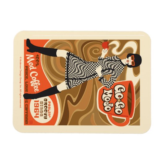 Go Go Mojo Koffie Magneet (Horizontaal)