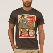 Go Go Mojo Koffie T-shirt (Voorkant)