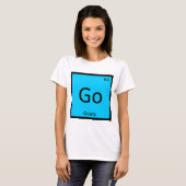 Go - Goats Chemistry Periodic Table Element T-shirt (Voorkant volledig)