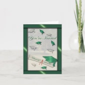 Go Green Afstuderen Invitation (Voorkant)